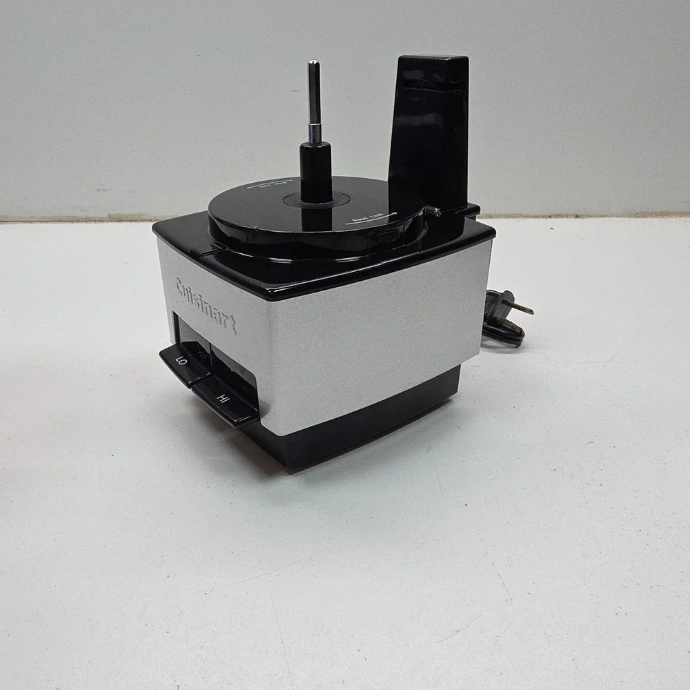 Cuisinart Mini-Prep Food Chopper Replacement Motor Base DLC-1SS‎ Silver Tested